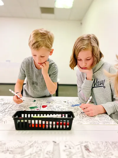 Learners at The Discovery Studio